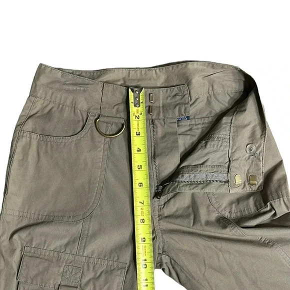 MISS DAZZLE cargo pants,Y2K,Metal accents,boot cut,wide hem,rodeo,retro,cotton - Picture 7 of 15